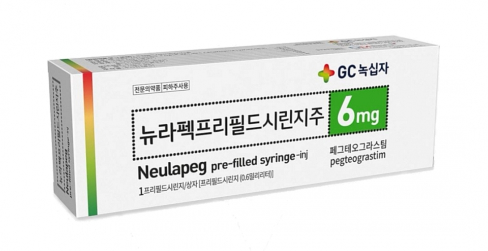 GC녹십자와 보령제약이 공동판매 중인 호중구감소증 치료제 '뉴라펙'
