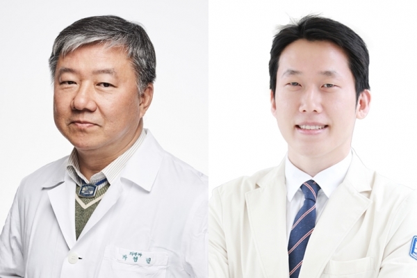 (왼쪽부터) 서울성모병원 피부과 박영민·김영호 교수.