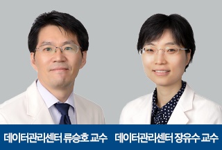 (왼쪽부터) 강북삼성병원 데이터관리센터 류승호 교수, 장유수 교수 [사진=강북삼성병원 제공]