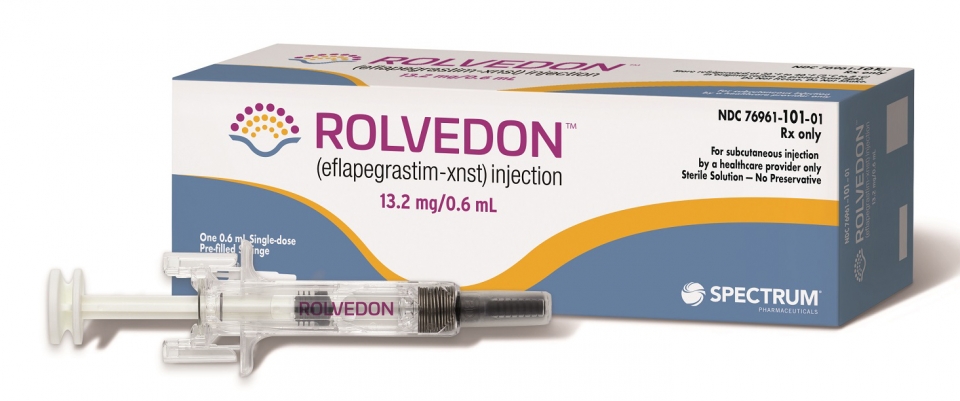 한미약품이 개발한 호중구감소증 치료 신약 롤베돈(Rolvedon)