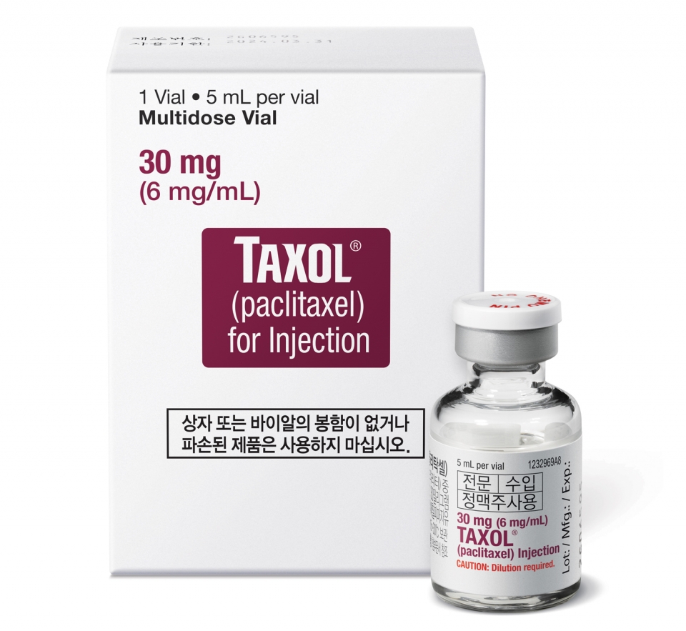 パクリタキセル成分のオリジナル抗がん剤「タキソール」の国内販売及び許可権が保寧に渡された。