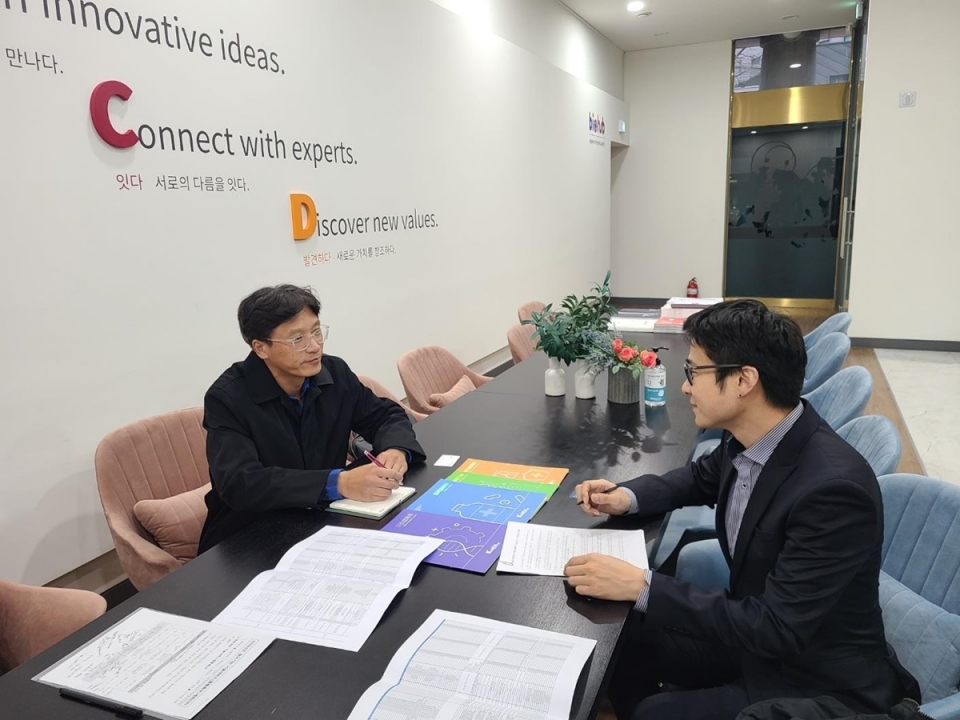 케이메디허브 신약개발지원센터는 서울 사무소를 찾아가 신약개발 4개 기업을 대상으로 협력방안을 논의했다.
