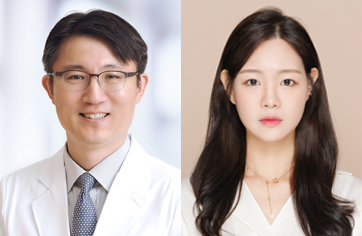 (왼쪽부터) 서울대병원 피부과 권오상 교수, 이승희 박사