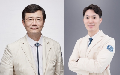 가톨릭대학교 서울성모병원 정형외과 인용 교수(왼쪽)와 최근영 교수