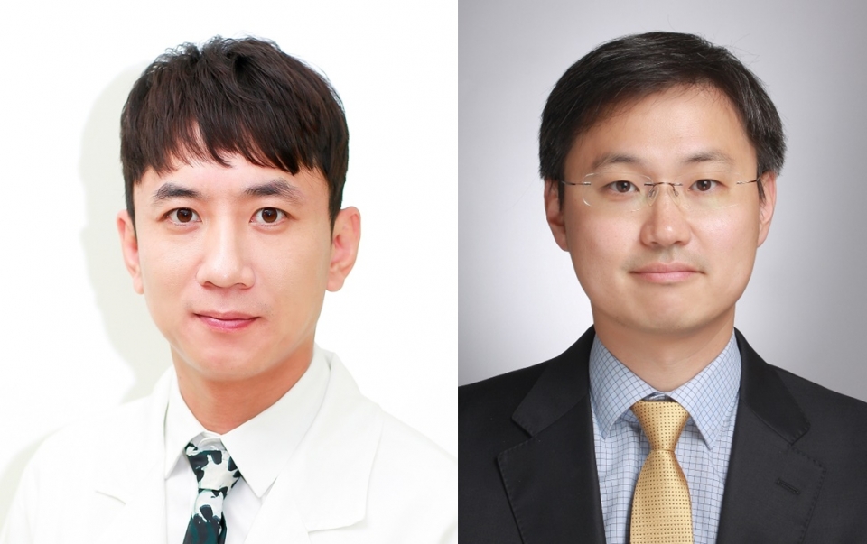 한국원자력의학원 성민기(왼쪽)·김재성 박사