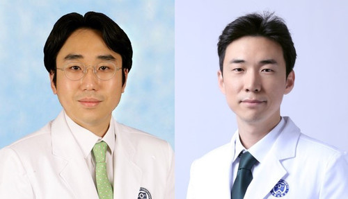 （左から）延世（ヨンセ）大学セブランス病院整形外科のパク·グァンギュ教授、江南（カンナム）セブランス病院整形外科のチョ·ビョンウ教授。