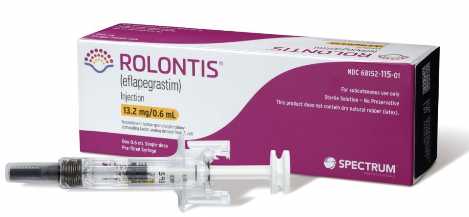 한미약품이 개발한 세계 첫 호중구 감소증 치료제 '롤론티스'(ROLONTIS)