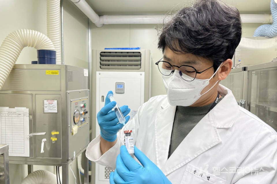 한국원자력연구원이 ‘방사선 기반 백신 개발 가속화 기술’을 활용해 살모넬라 백신(ATOMSal-L6)을 개발했다. [사진=한국원자력연구원]