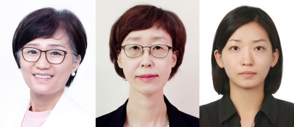 (왼쪽부터) 국립암센터 한지연·김선신·박찬이 박사