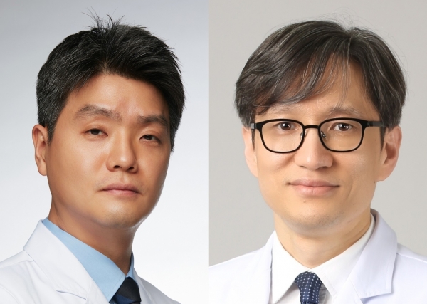 (왼쪽부터) 용인세브란스병원 신장내과 윤해룡 교수, 세브란스병원 신장내과 한승혁 교수