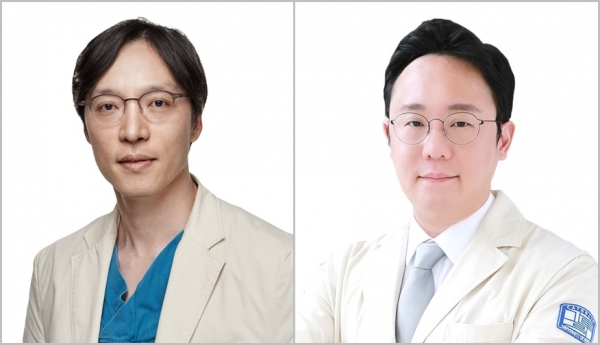 (왼쪽부터) 서울성모병원 비뇨의학과 조혁진·방석환 교수