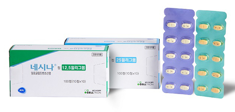 セルトリオン製薬が日本の武田製薬で供給を受けて販売してきた「ネシナ錠(Nesina, 成分名:アログリプチン·alogliptin)」の国産化に成功し、今後は同一成分の医薬品を直接生産·販売する。