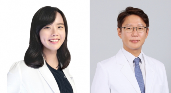 서울보라매병원 오문영 임상강사(왼쪽)과 채영준 교수