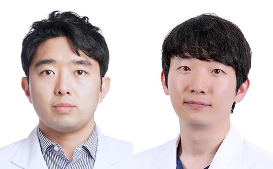 (왼쪽부터) 고려대학교 안암병원 신경과 이선욱 교수, 이비인후과 박의현 교수