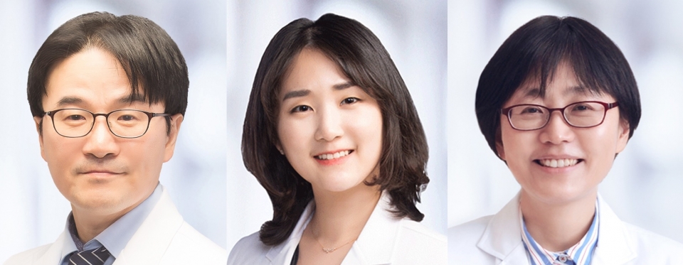 (왼쪽부터) 서울대병원 영상의학과 김지훈·이지예 교수, 내분비대사내과 박영주 교수