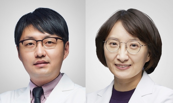 (왼쪽부터) 인천성모병원 신장내과 음상훈·윤혜은 교수